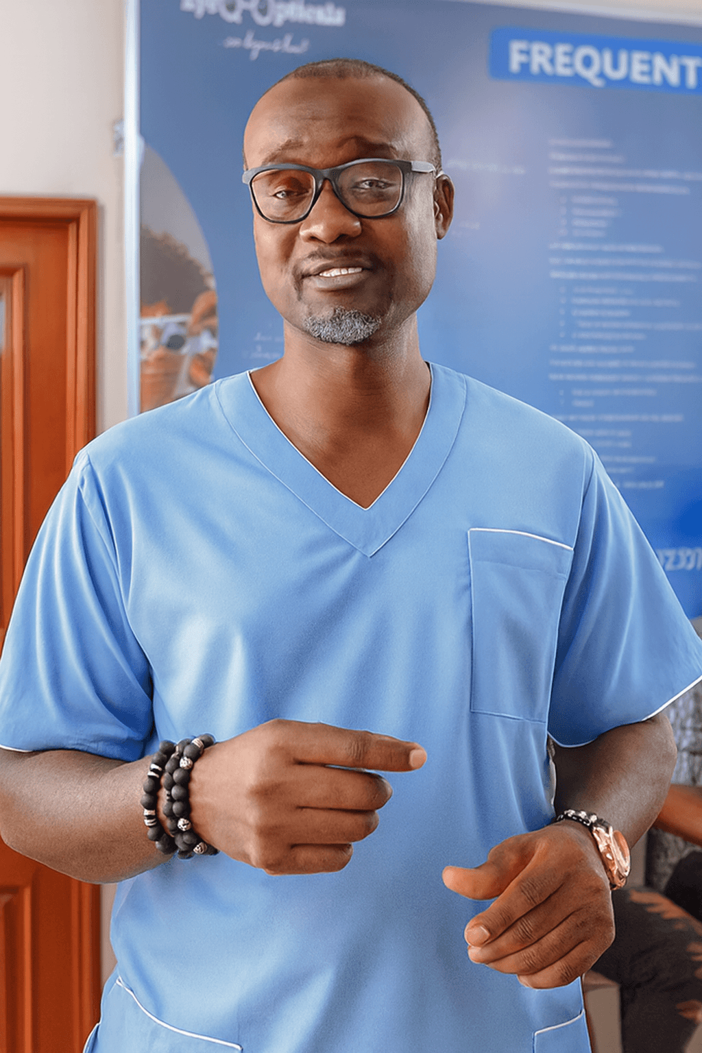 Doctor at EyeQ Opticals